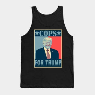 cops for trump Tank Top